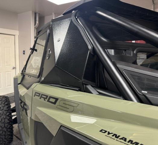 POLARIS RZR PRO S 2-SEAT Cab Enclosure "THE VAULT" Upper Side Doors & Panels (Patent Pending)