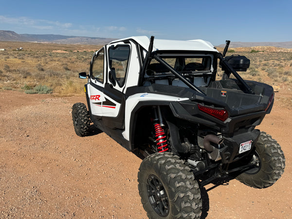 POLARIS RZR 1000XP/TURBO 4-SEAT Cab Enclosure "THE VAULT" 2024+ Upper Side Doors & Panels (Patent Pending)