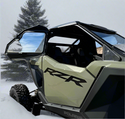 POLARIS RZR PRO S 2-SEAT Cab Enclosure "THE VAULT" Upper Side Doors & Panels (Patent Pending)