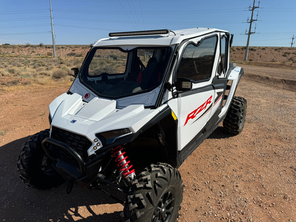 POLARIS RZR 1000XP/TURBO 4-SEAT Cab Enclosure "THE VAULT" 2024+ Upper Side Doors & Panels (Patent Pending)