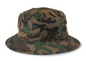 CAMO BUCKET HAT with Dirt Warrior Embroidered Patch