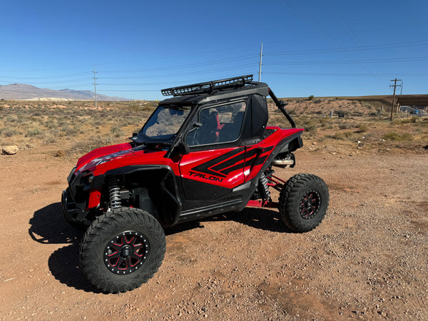 HONDA TALON 1000 2-SEAT Cab Enclosure "THE VAULT" Upper Side Doors & Panels (Patent Pending)