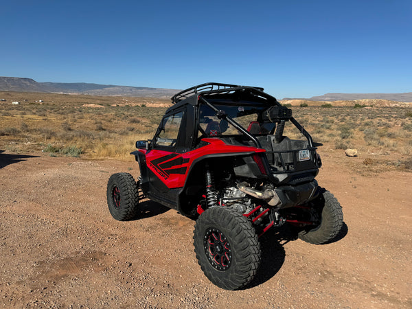 HONDA TALON 1000 2-SEAT Cab Enclosure "THE VAULT" Upper Side Doors & Panels (Patent Pending)