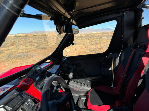 HONDA TALON 1000 2-SEAT Cab Enclosure "THE VAULT" Upper Side Doors & Panels (Patent Pending)