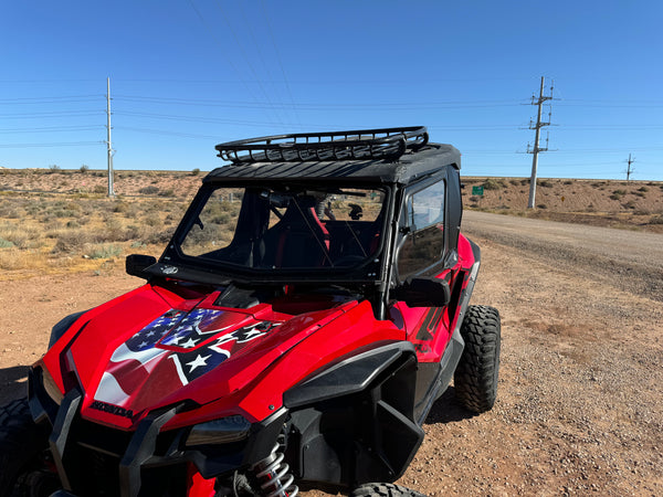 HONDA TALON 1000 2-SEAT Cab Enclosure "THE VAULT" Upper Side Doors & Panels (Patent Pending)