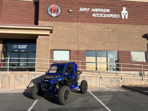 POLARIS RZR TURBO S 2-SEAT Cab Enclosure "THE VAULT" Upper Side Doors & Panels (Patent Pending)