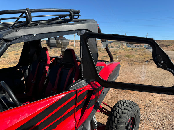 HONDA TALON 1000 2-SEAT Cab Enclosure "THE VAULT" Upper Side Doors & Panels (Patent Pending)