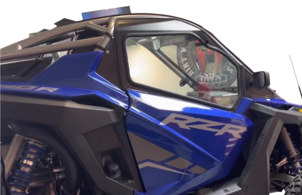 POLARIS RZR PRO R 2-SEAT Cab Enclosure "THE VAULT" Upper Side Doors & Panels (Patent Pending)