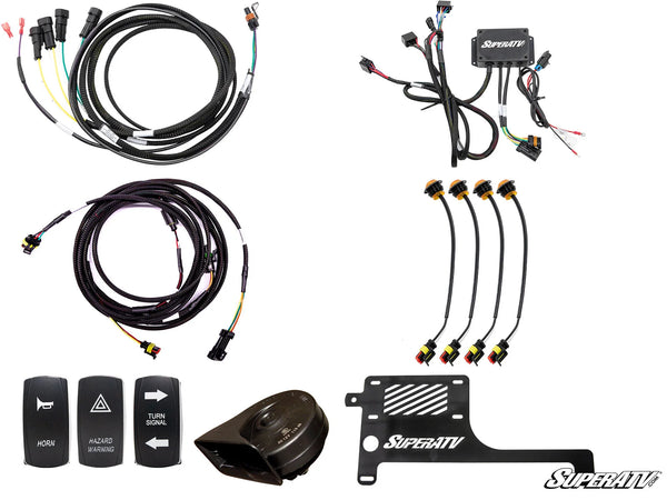 SUPERATV Polaris RZR XP Turbo Plug & Play Turn Signal Kit