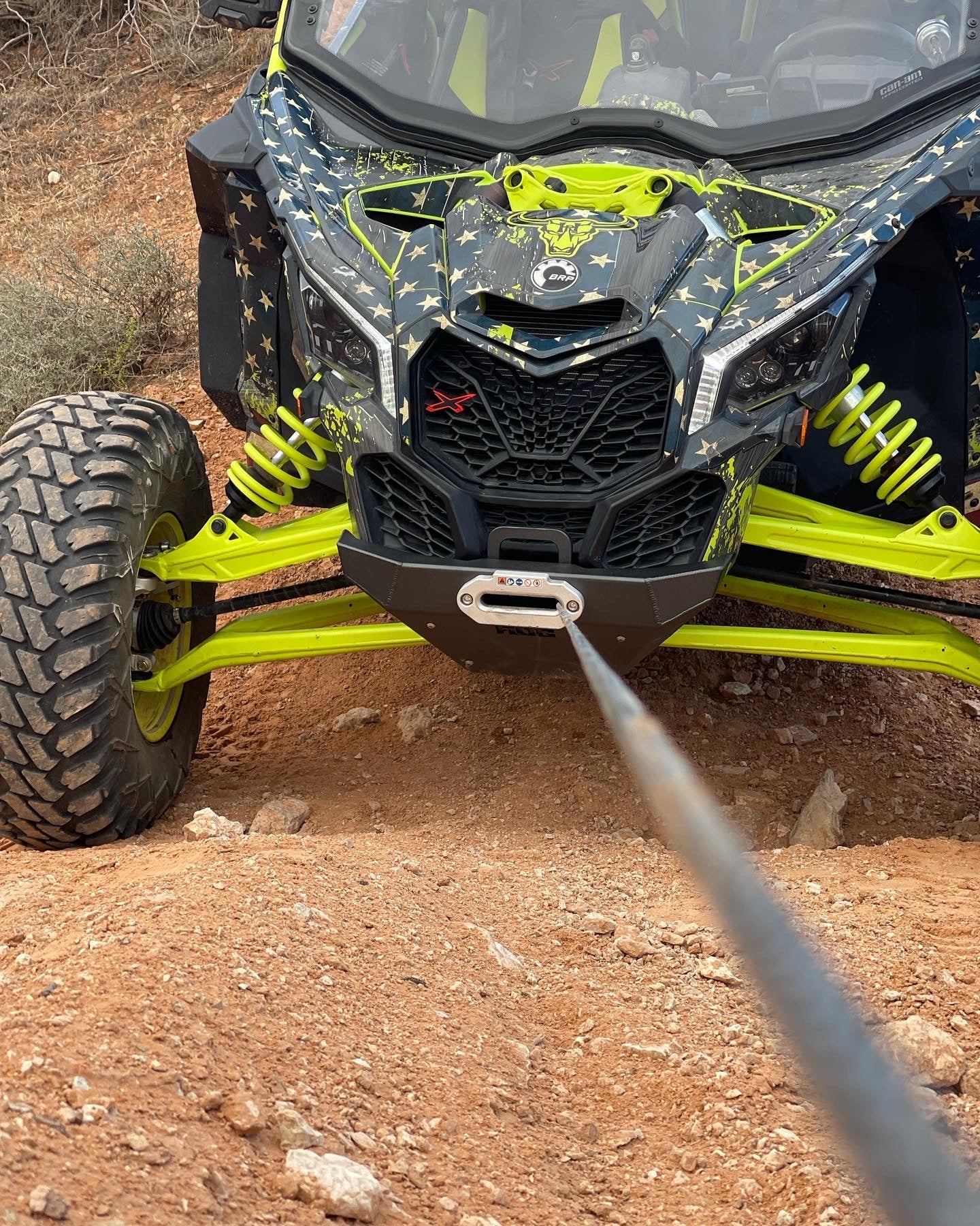 Can Am X3 Winch Bumper | Dirt Warrior Accessories